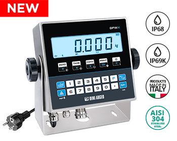 DFWX: IP68 AND IP69K MULTIFUNCTION WEIGHT INDICATOR